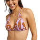Roxy Ladies Cool Surf Elongated Tiki Tri Bikini Top
