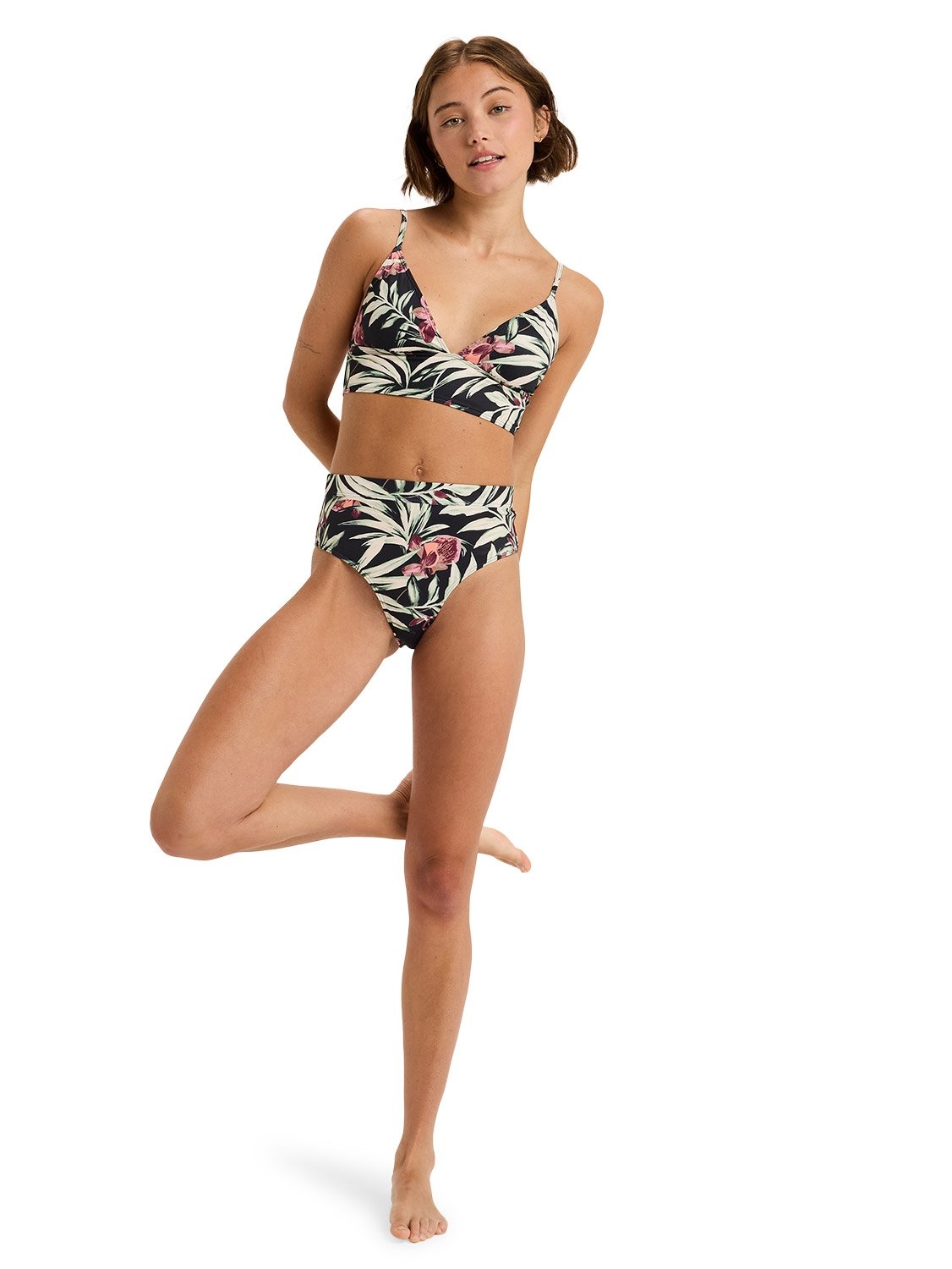 Roxy Ladies Beach Classics Moderate Bikini Bottom