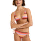 Roxy Ladies Sunset Stripe Cheeky Bikini Bottom