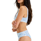 Roxy Ladies Flowers Wave Mid Waist Mod Bikini Bottom