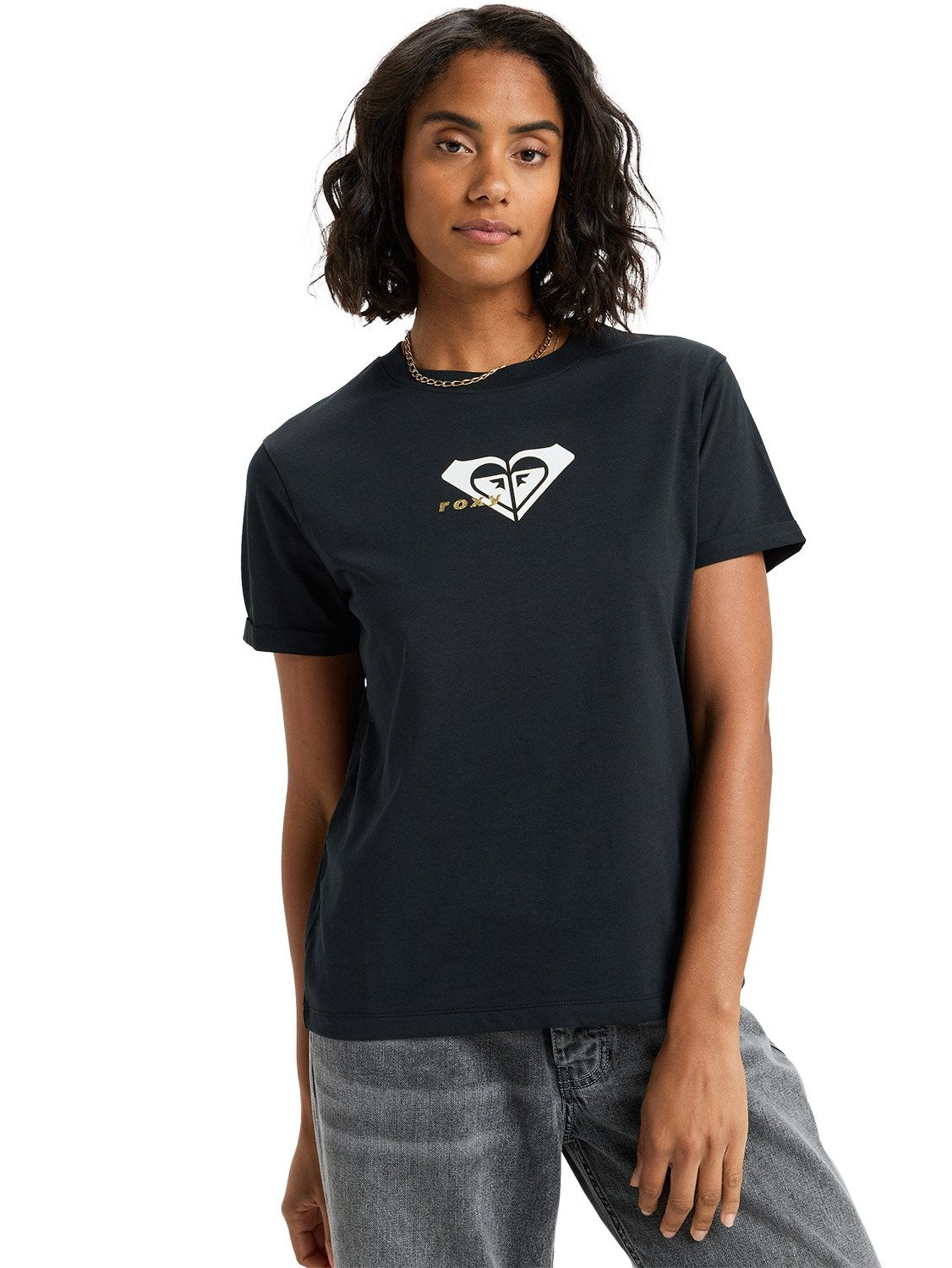 Roxy Ocean After T-Shirt Donna - Maglietta Lifestyle In Cotone E Poliestere