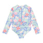 Roxy Pre-Girls Tropical Story Onesie