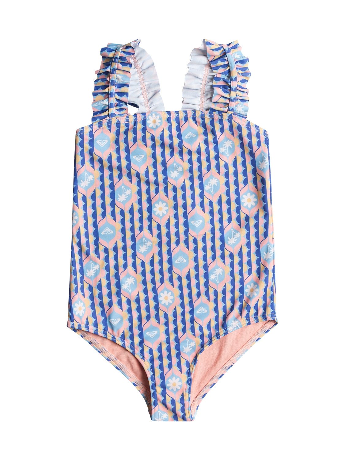 Roxy Pre-Girls Tiles One-Piece Swimwear