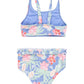 Roxy Pre-Girls Tropical Story Crop Top Set