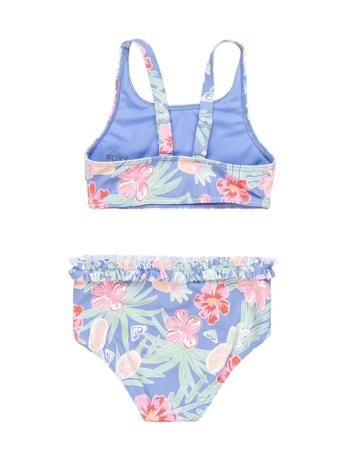 Roxy Pre-Girls Tropical Story Crop Top Set