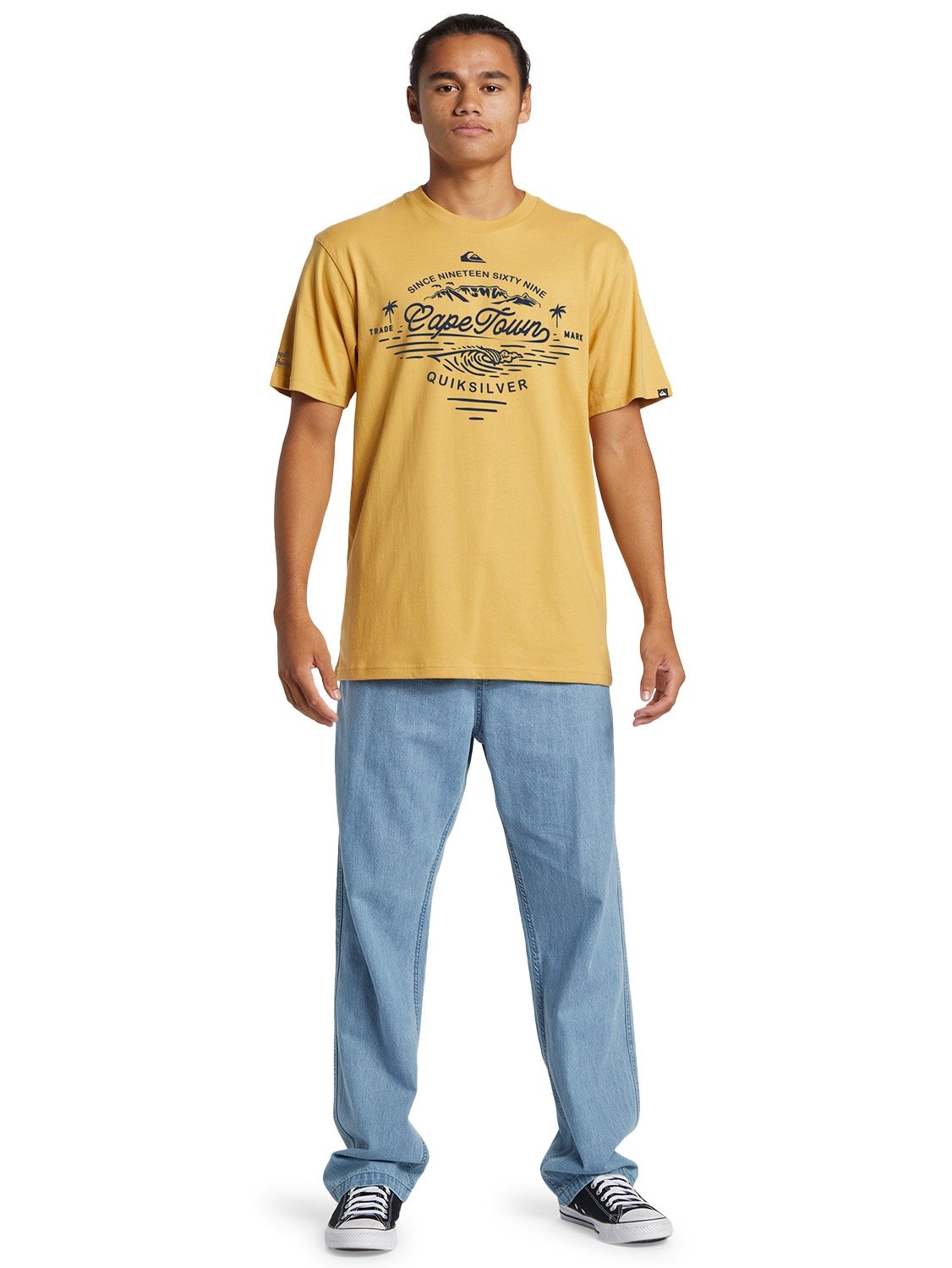 Quiksilver Men's CPT MTN & Wave T-Shirt