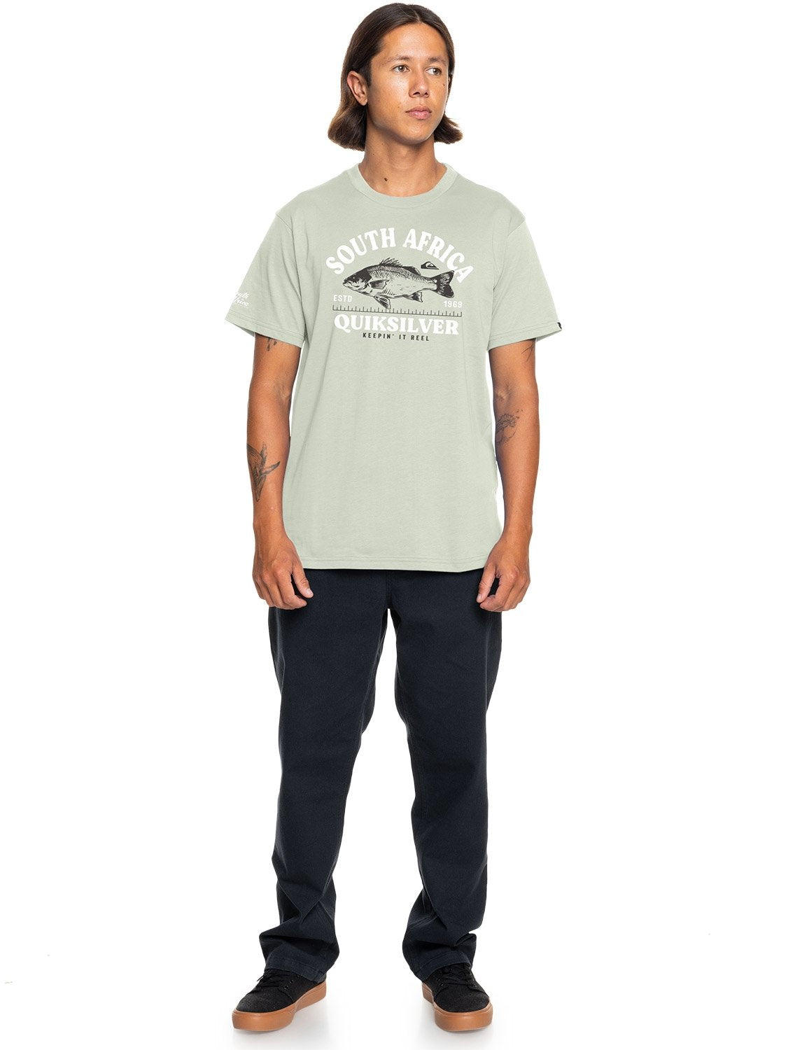 Quiksilver Men's South Africa Bass T-Shirt