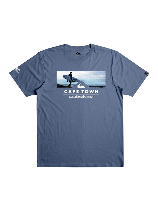 Quiksilver Men's CPT Post Card  T-Shirt