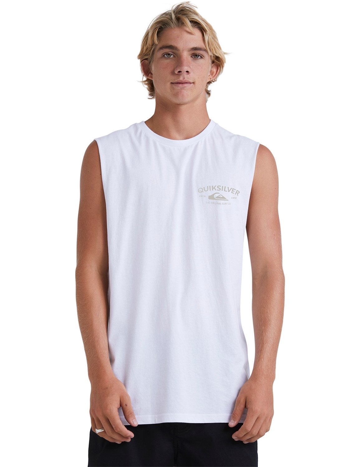 Quiksilver Men's Anchor Lockup Muscle T-Shirt