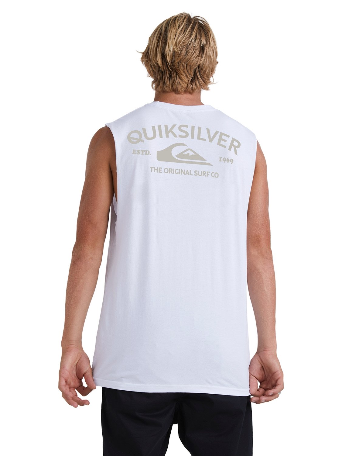 Quiksilver Men's Anchor Lockup Muscle T-Shirt
