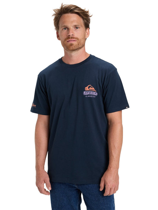 Quiksilver Mens  Africa Scribe T-Shirt