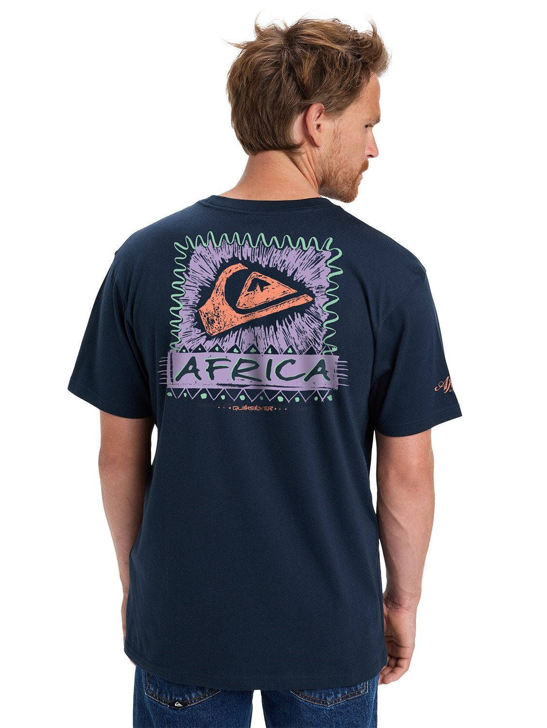 Quiksilver Mens  Africa Scribe T-Shirt