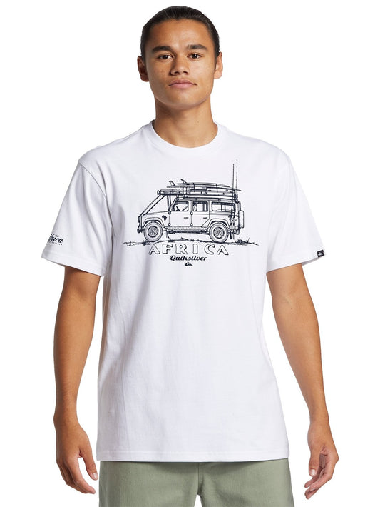 Quiksilver Mens Africa Maps T-Shirt