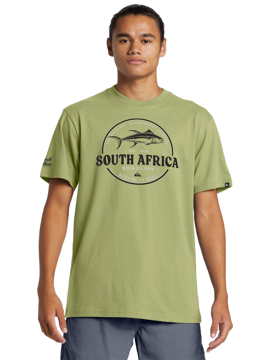 Quiksilver Mens South Africa Big Day T-Shirt