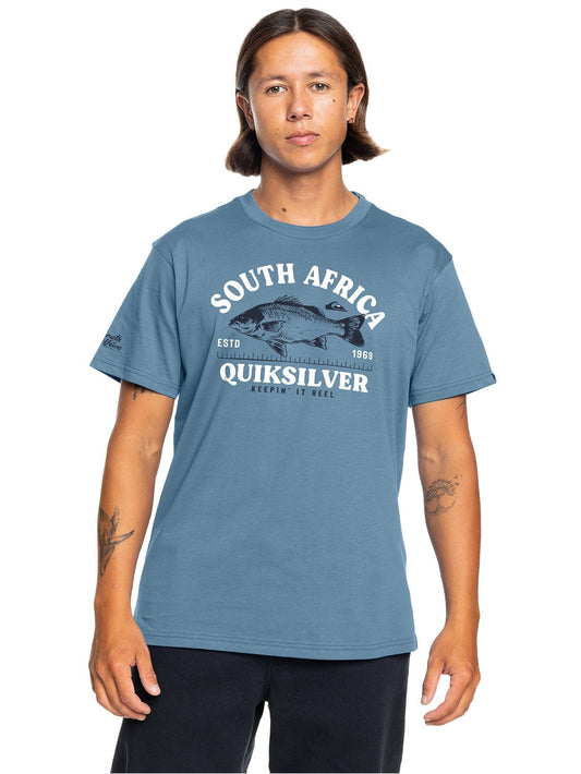 Quiksilver Mens South Africa Bass T-Shirt