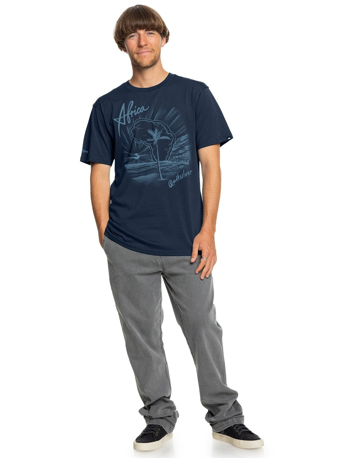 Quiksilver Mens Africa Cloud T-Shirt