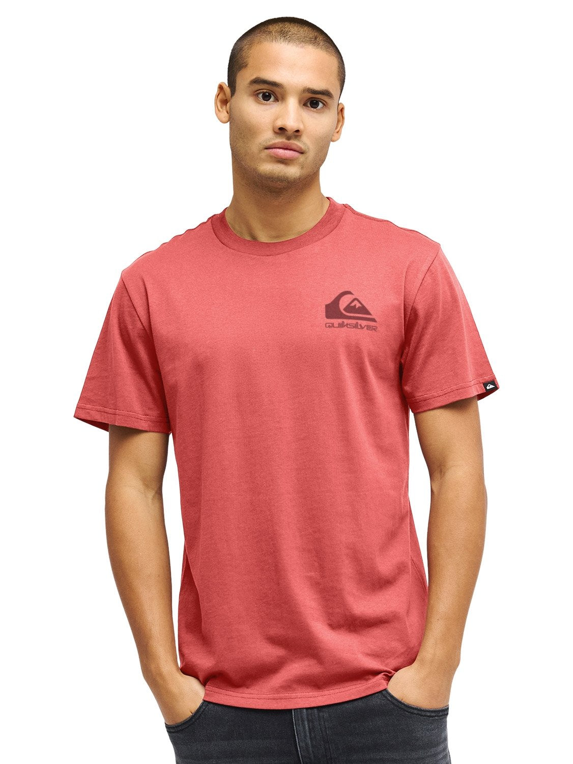 Quiksilver Men's Corp Logo Mini T-Shirt