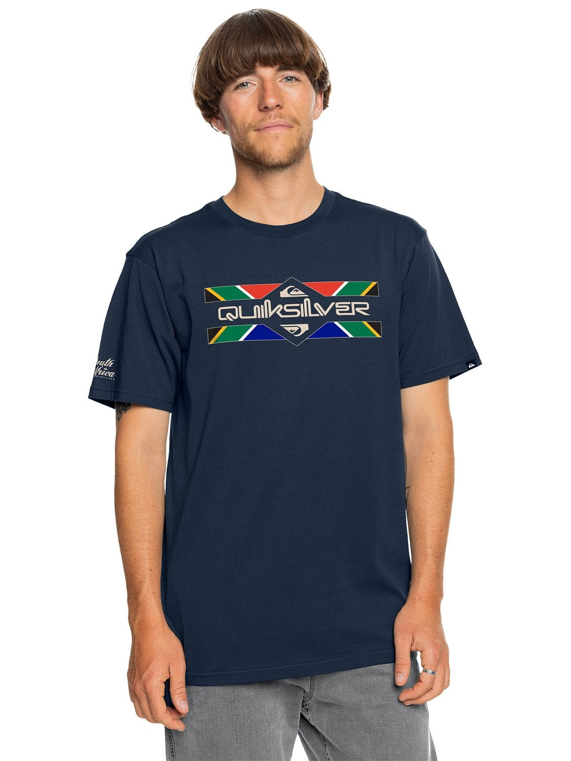 Quiksilver Men's SA Cropped Arrow T-Shirt