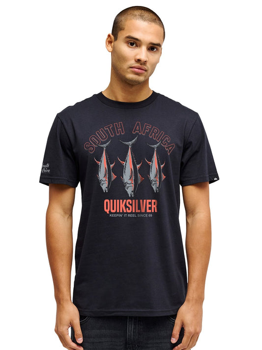 Quiksilver Men's SA Blue Fin T-Shirt