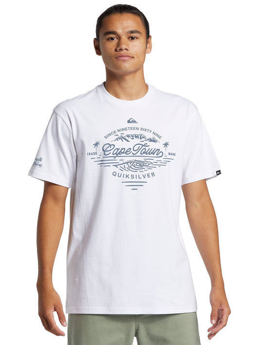 Quiksilver Men's CPT MTN & Wave T-Shirt