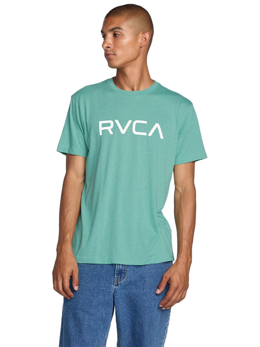 RVCA Men's Big RVCA Red Stitch T-Shirt