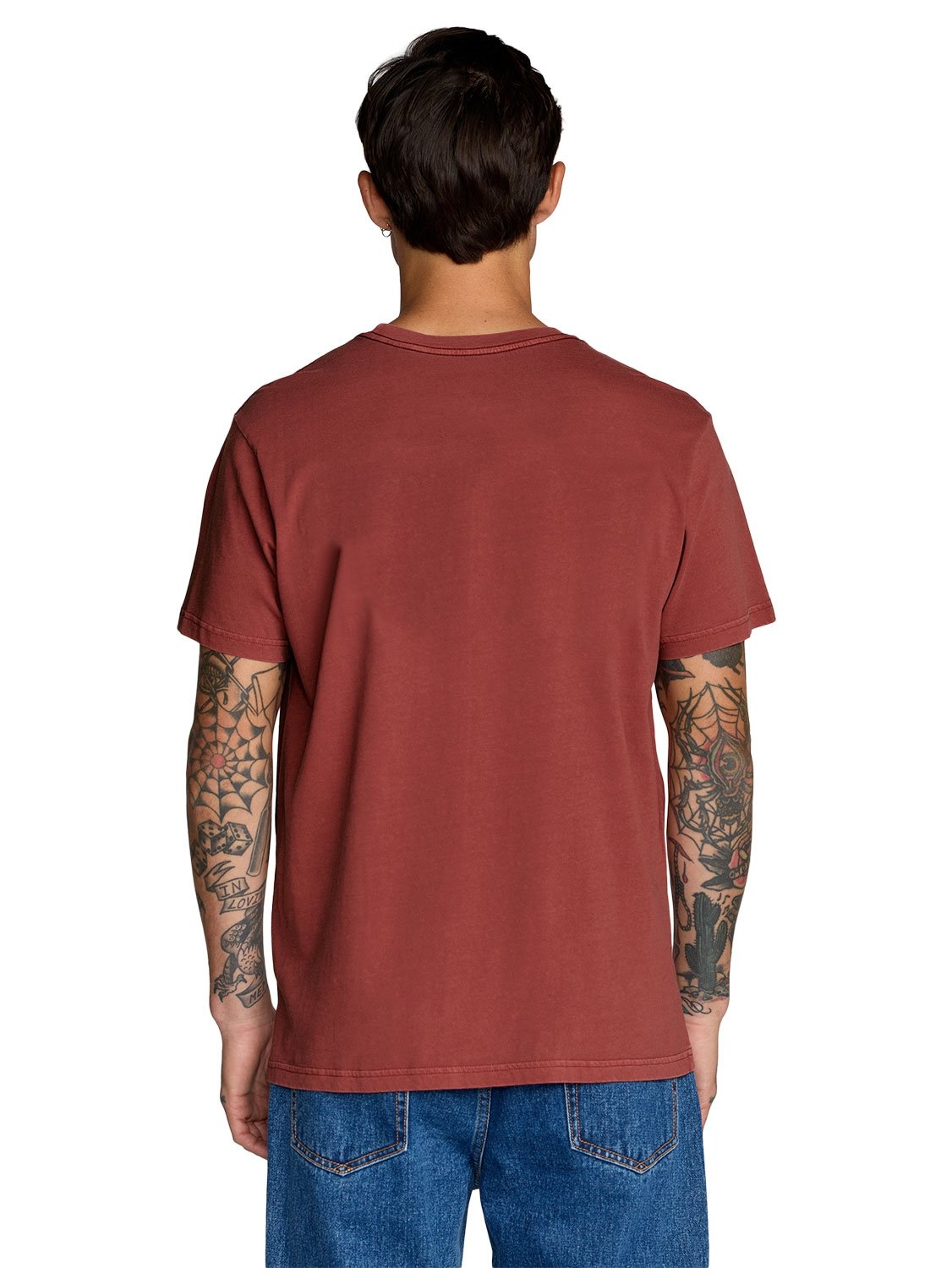RVCA Men's Big RVCA Red Stitch T-Shirt
