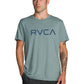 RVCA Men's Big RVCA Red Stitch T-Shirt