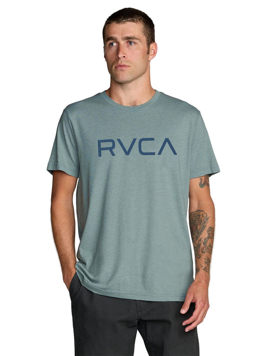 RVCA Men's Big RVCA Red Stitch T-Shirt