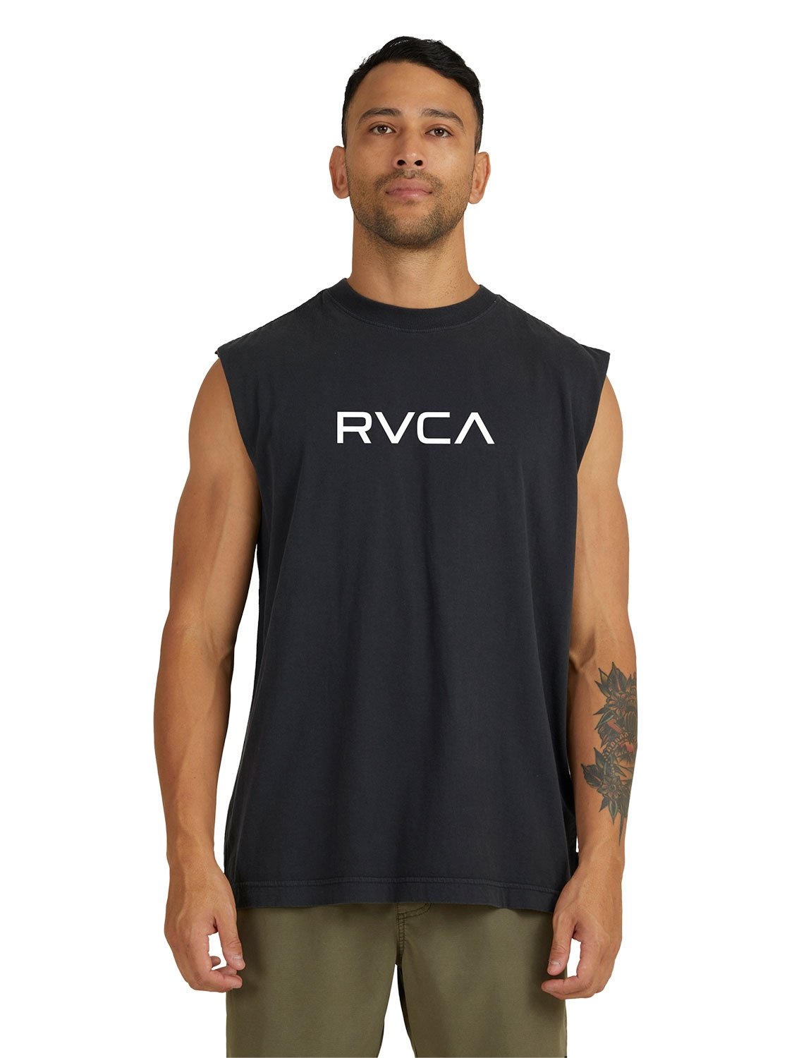 RVCA Men's Big RVCA Muscle T-Shirt