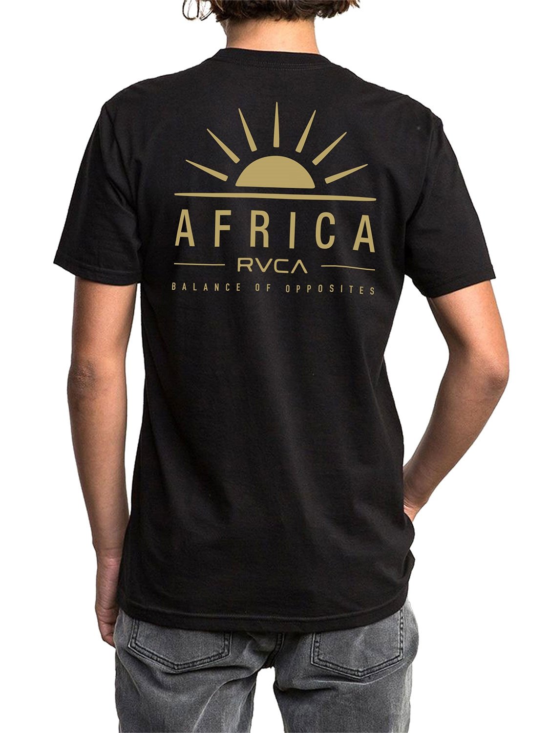 RVCA Men's Africa New Day T-Shirt
