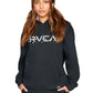 RVCA Ladies Big RVCA Daisy Hooded Pullover