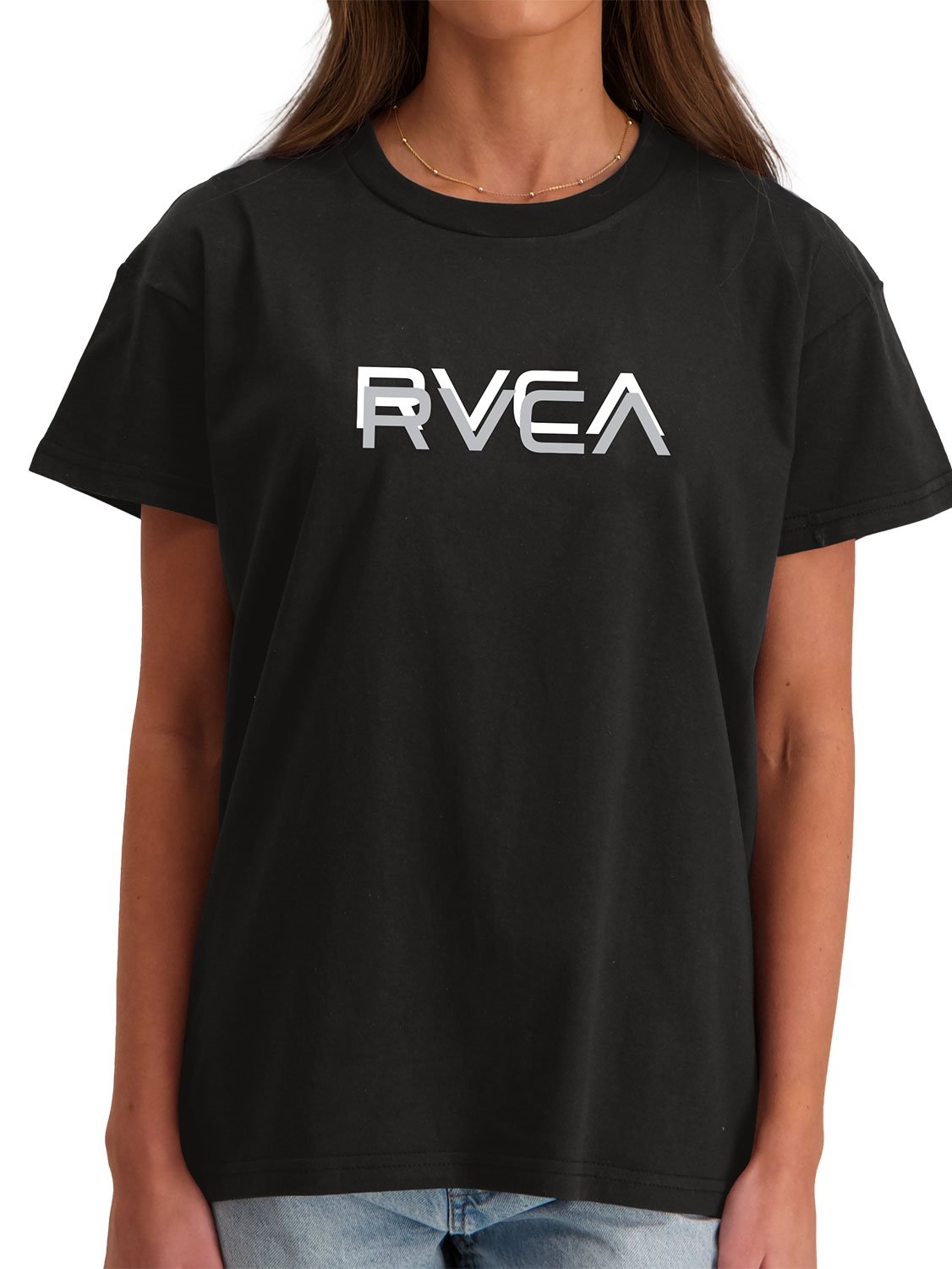 RVCA Ladies Big Rvca Shadow T-Shirt