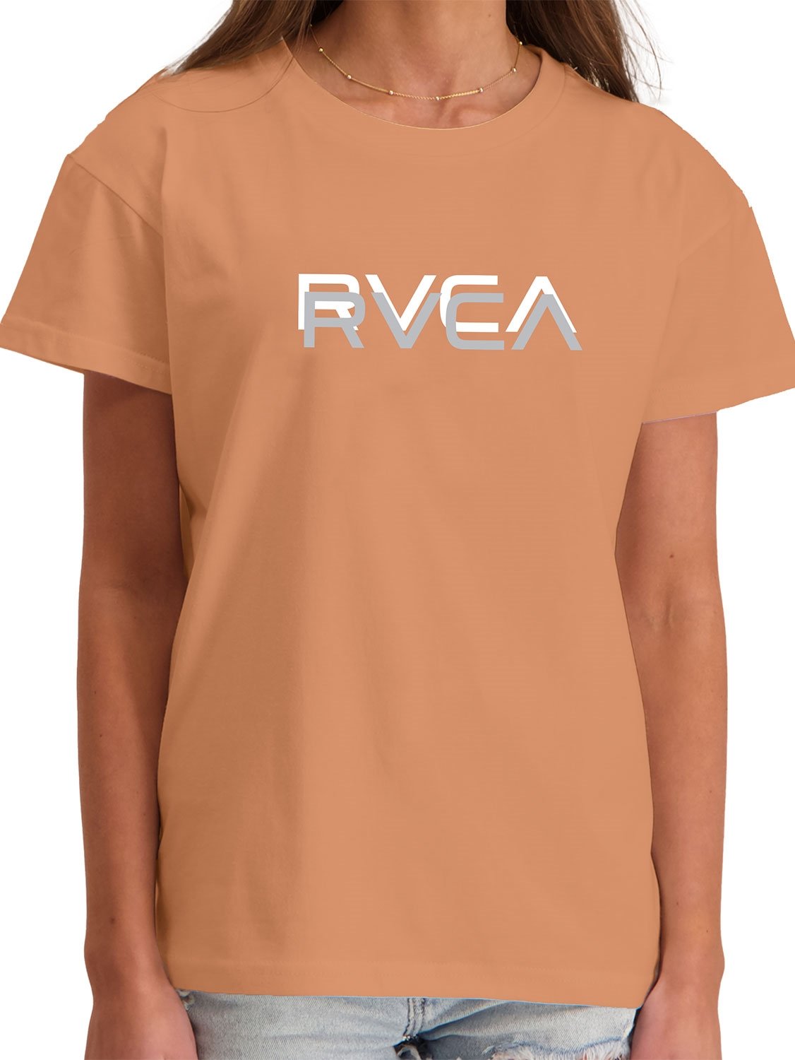 RVCA Ladies Big RVCA Shadow T-Shirt