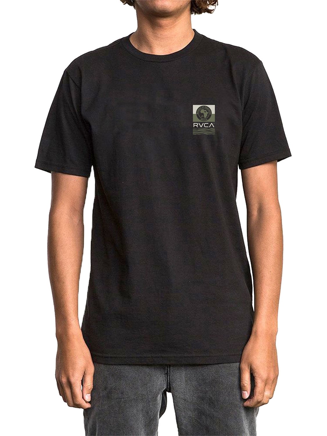 RVCA Men's Africa Stacks T-Shirt