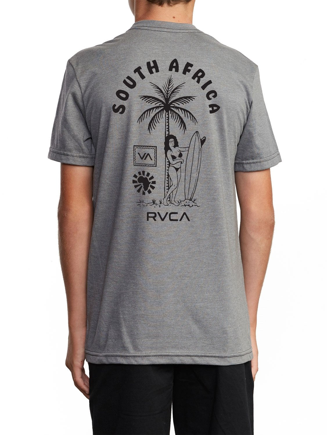 RVCA Men's South Africa Pinned Up T-Shirt