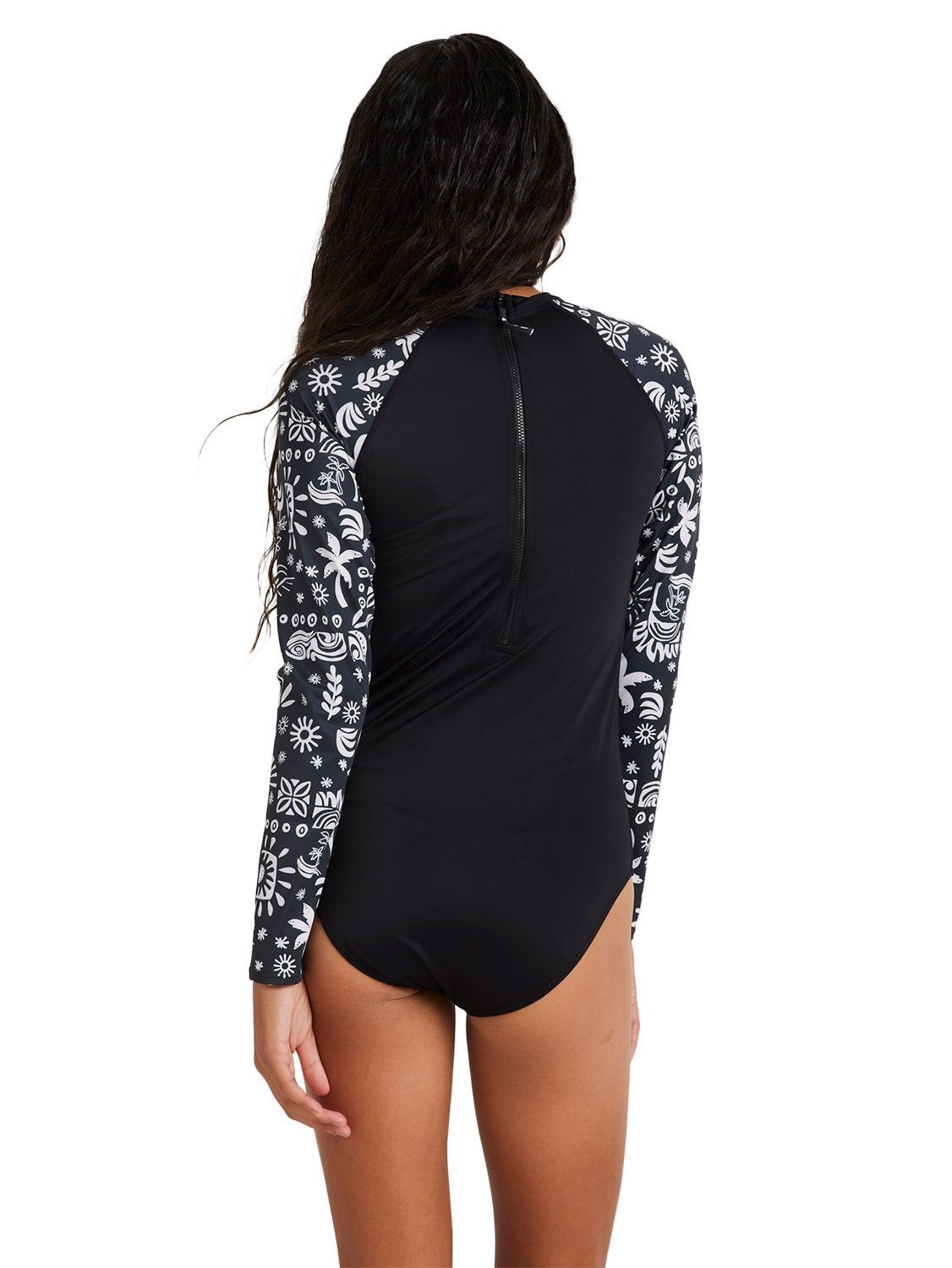 Billabong Girls Paradise Stamp Rashguard