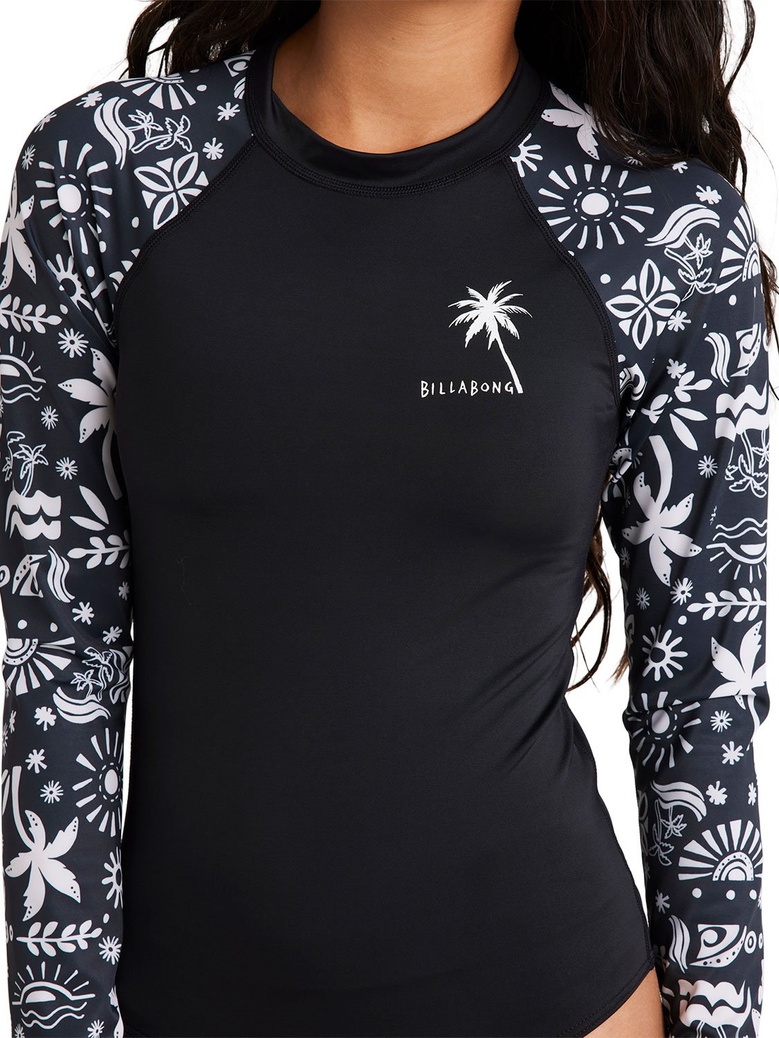 Billabong Girls Paradise Stamp Rashguard