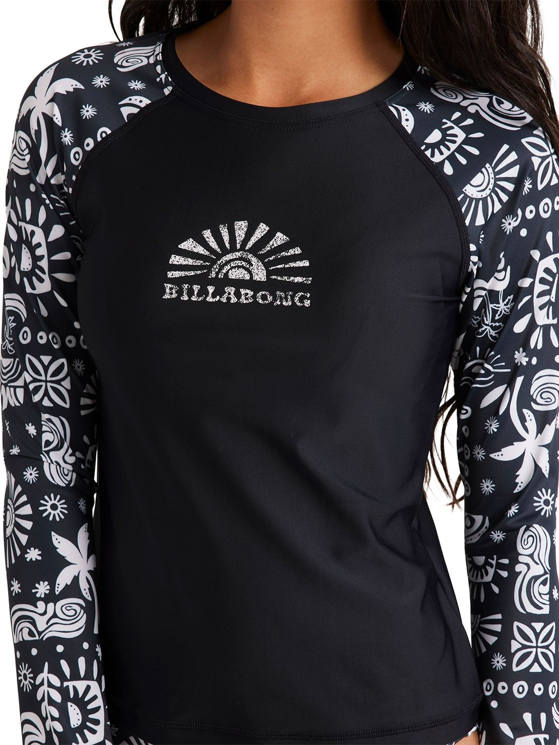 Billabong Girls Paradise Stamp Sunshirt Set