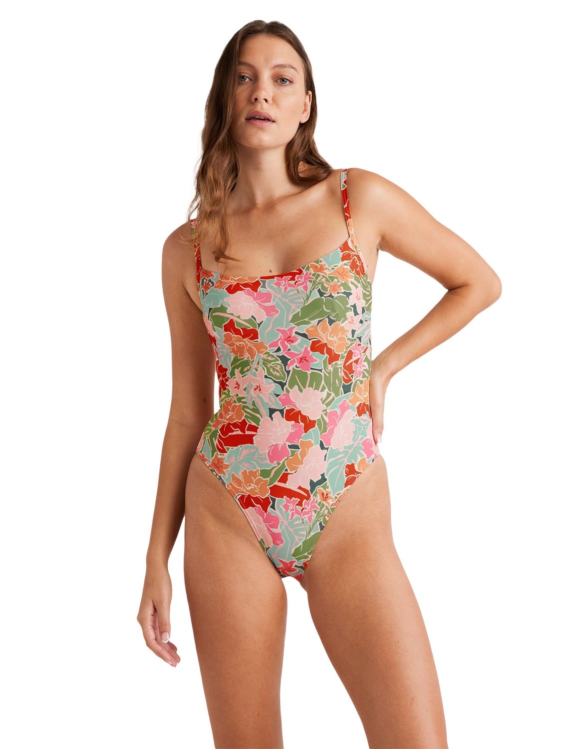 Billabong Ladies Tropic Highs Mia DD One-Piece Swimset