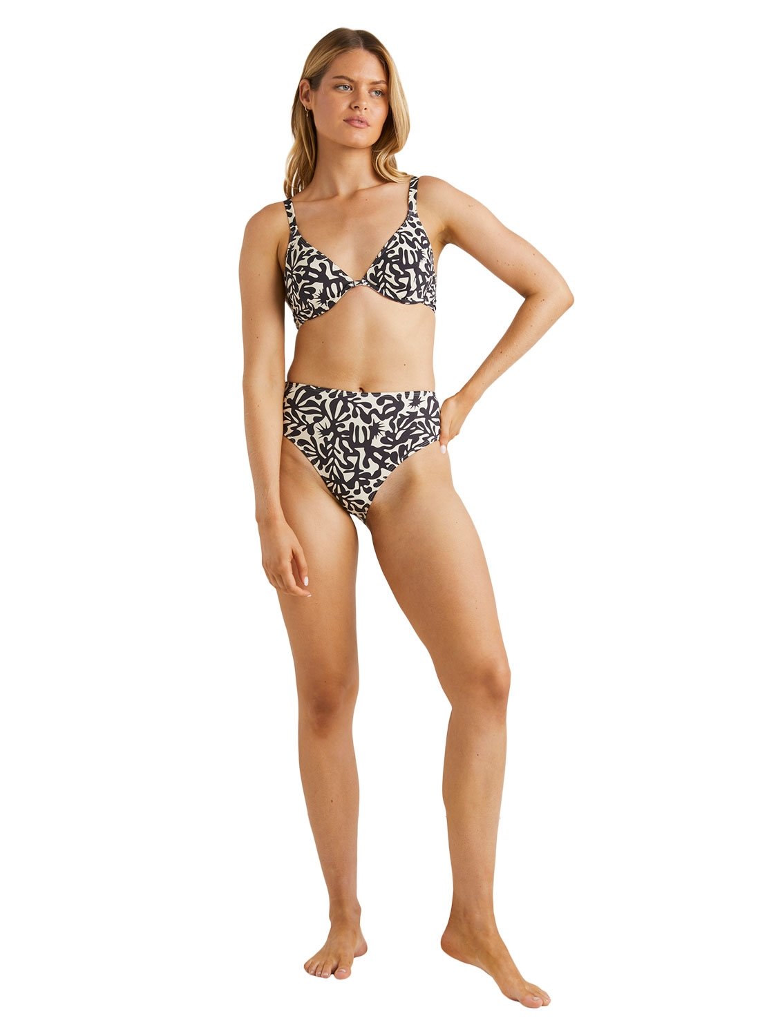 Billabong Ladies Palm Grove Hi Maui Bikini Bottom