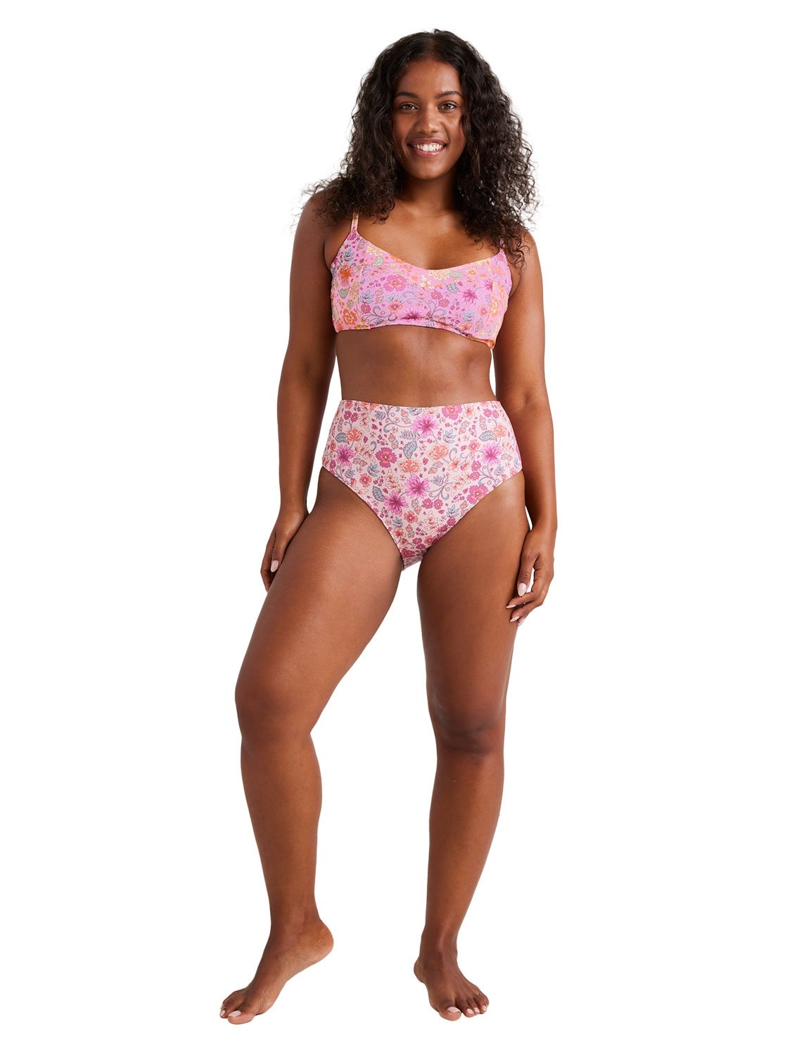 Billabong Ladies La Plage High Retro Bikini Bottom