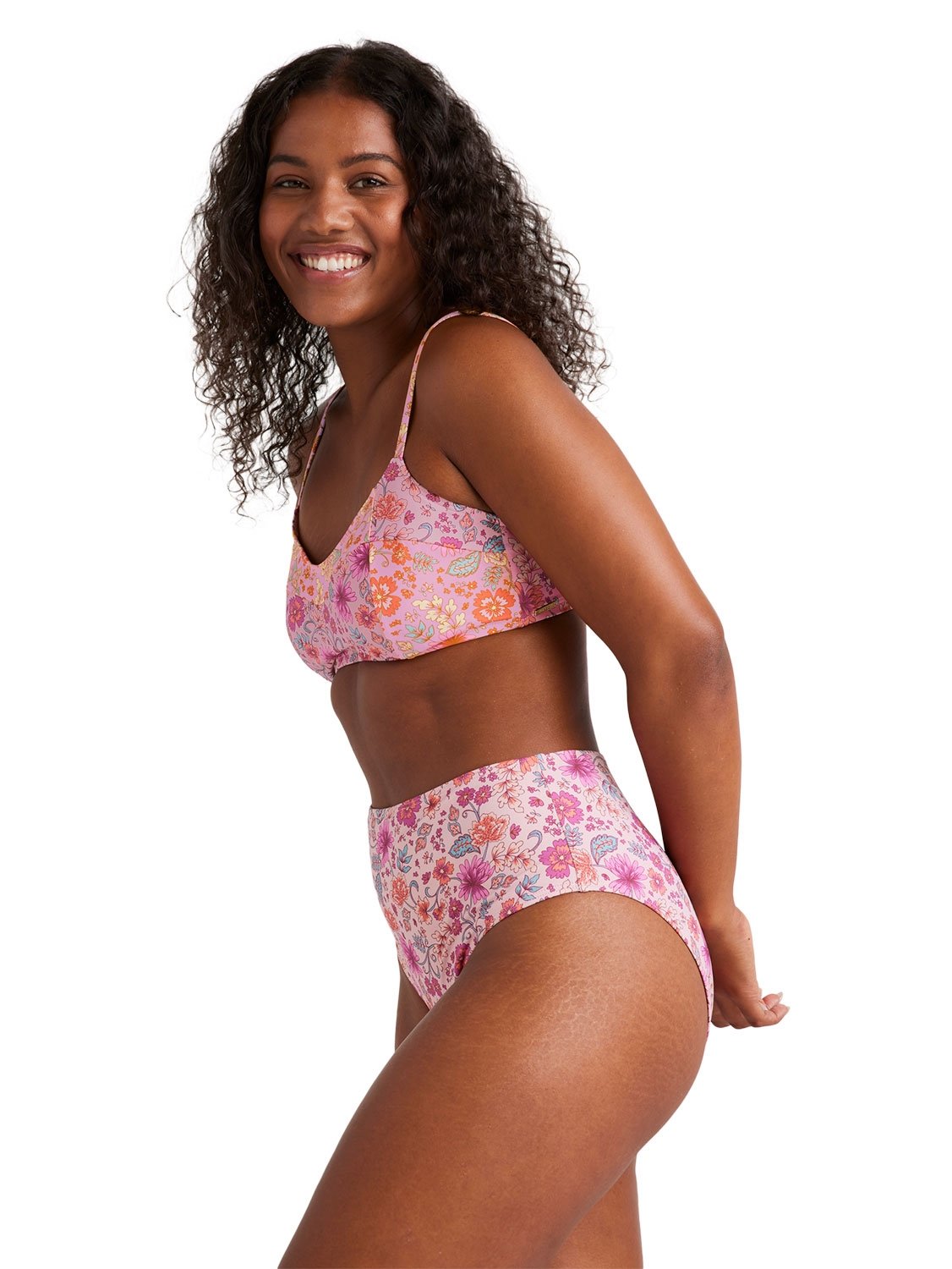 Billabong Ladies La Plage High Retro Bikini Bottom