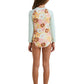 Billabong Pre-Gils Flower Power One-Piece Sunshirt