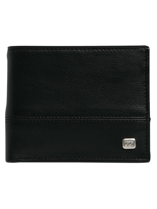 Billabong Men's Dimension 2 in 1 Leather Wallet
