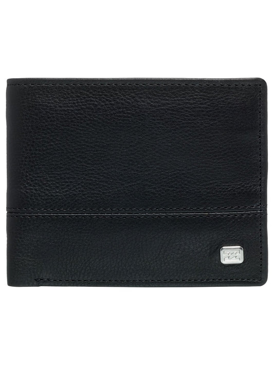 Billabong Men's Dimension 2-in-1 Leather Wallet
