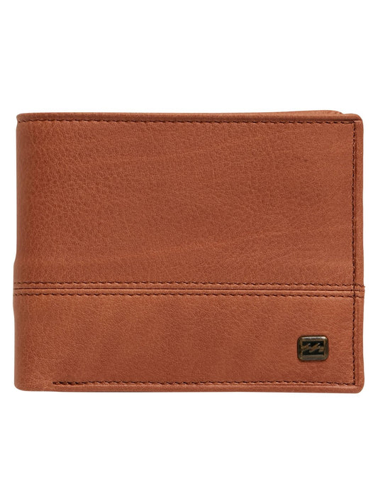 Billabong Men's Dimension Leather Wallet