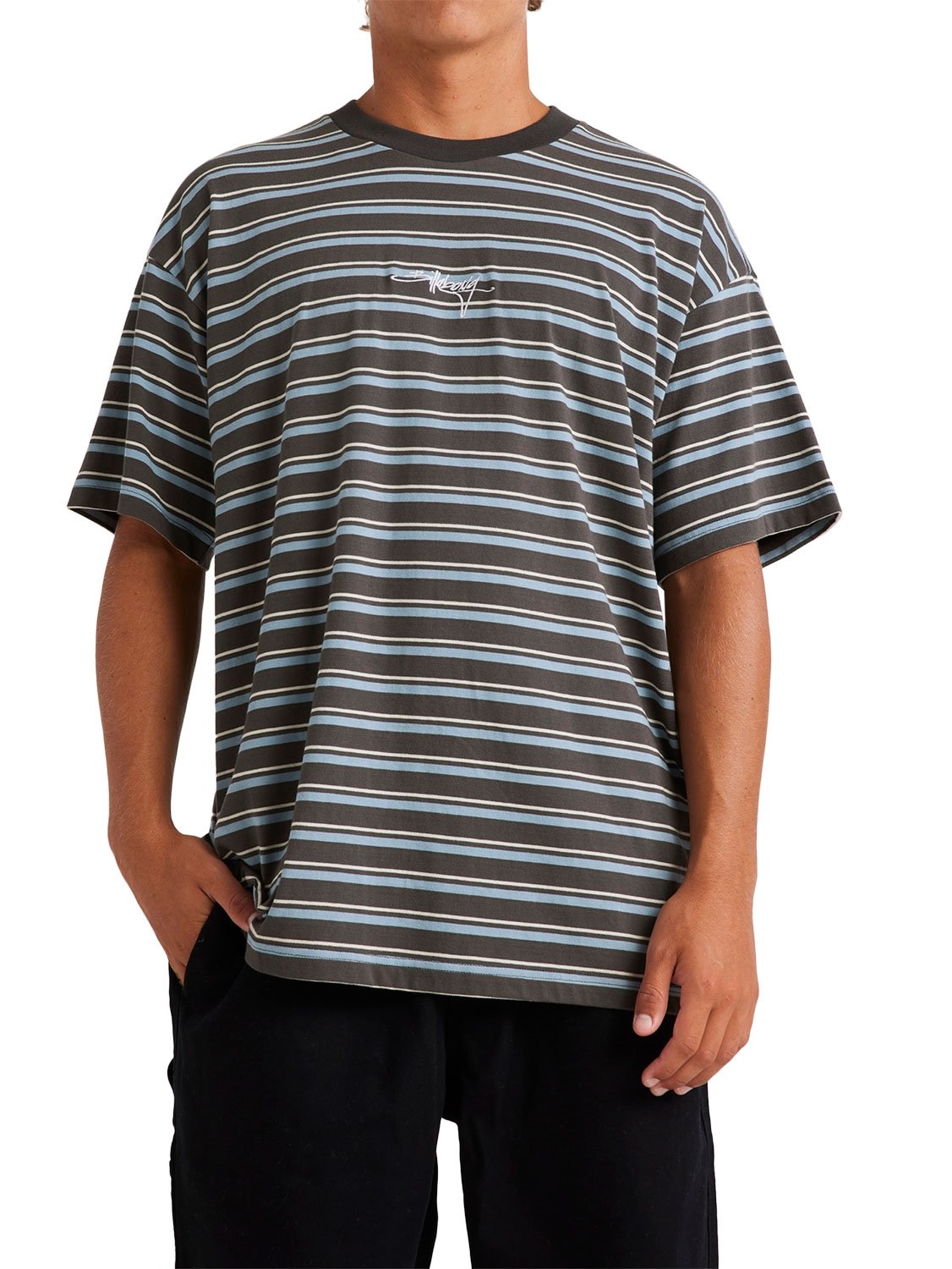 Billabong Men's Absense Strip Knit T-Shirt