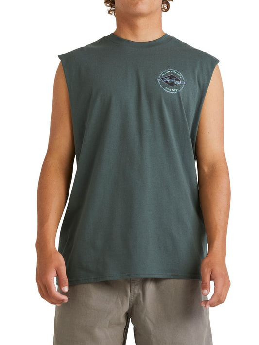 Billabong Men's Rotar Diamond Muscle Vest