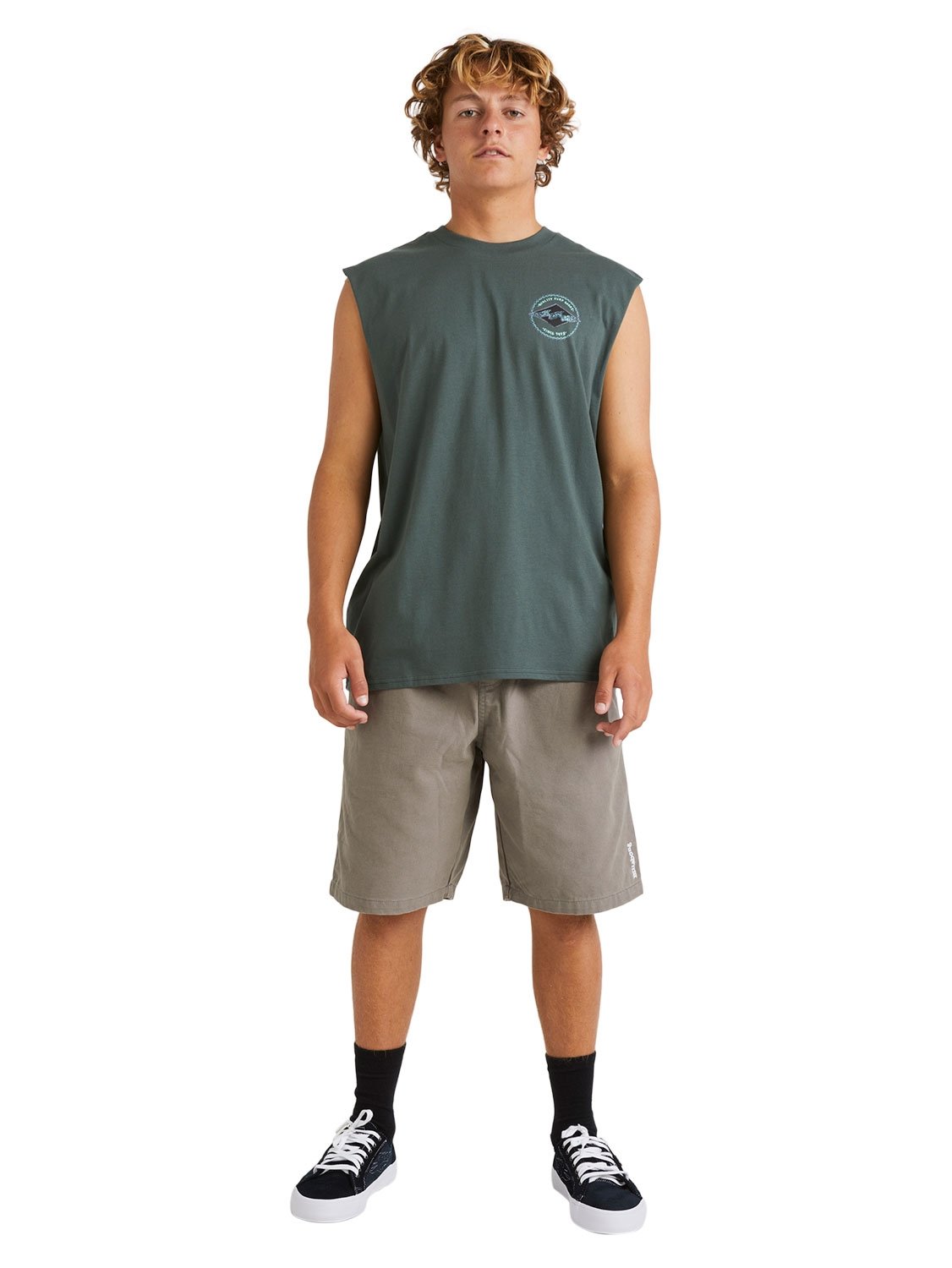 Billabong Men's Rotar Diamond Muscle Vest