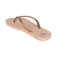 Kustom Ladies Classic Rose Tan Flip Flop